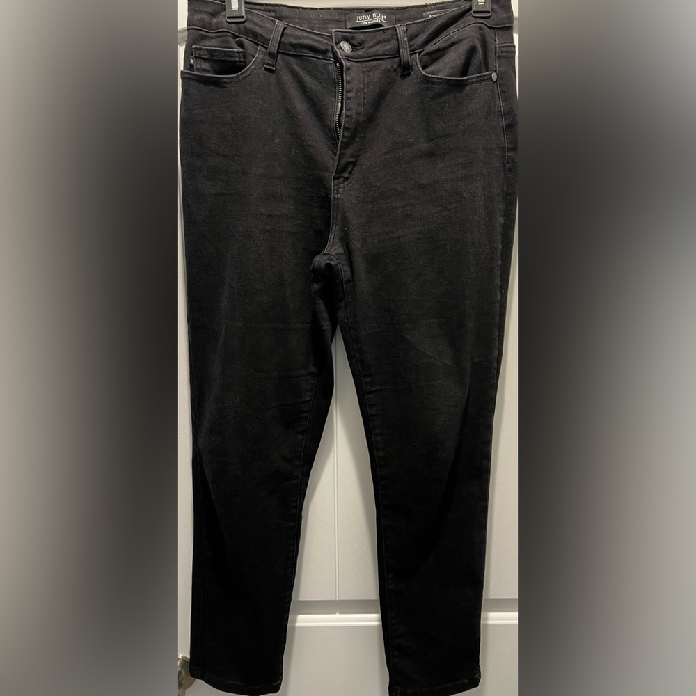 Judy Blue Black Boyfriend Jeans